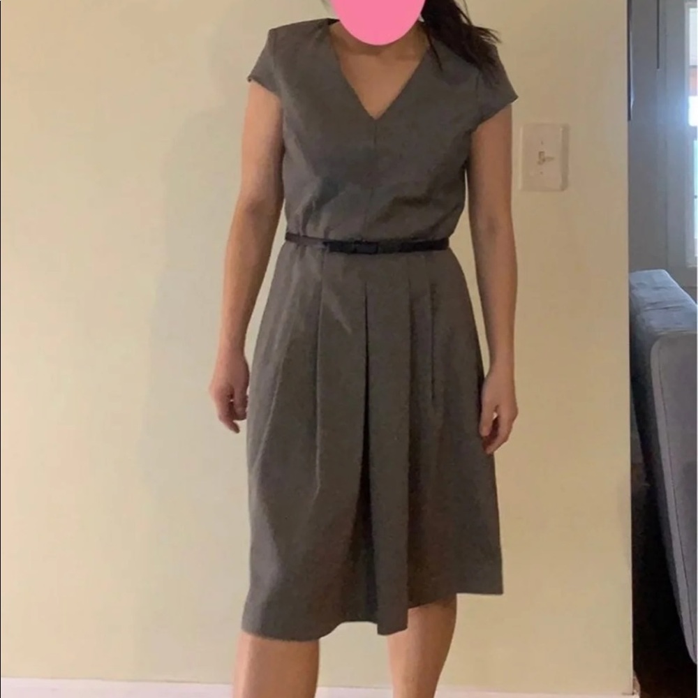 palmer&shelby brown dress